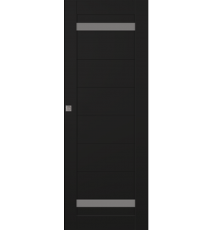 Perla Vetro Black Matte Hidden barn