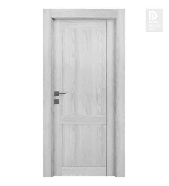 Shaker 2 Panel Ribeira Ash Modern Interior Door by Belldinni