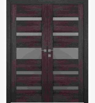 Avon 07-05 Vetro Veralinga Oak Double doors