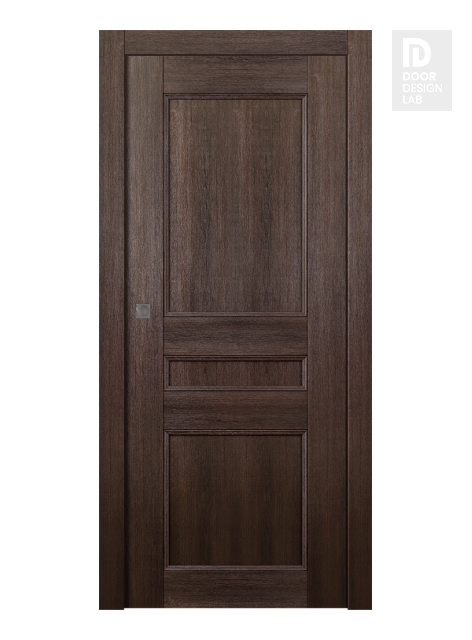 Oxford Uno 07 2R Veralinga Oak Modern Interior Pocket Door by Belldinni