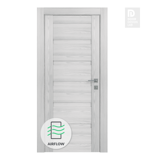 Louver Ribeira Ash Modern Interior Door by Belldinni