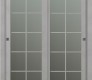 Avon 10 Lite Vetro Light Urban Modern Interior Bypass Doors by Belldinni