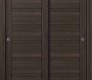 Louver Veralinga Oak Modern Interior Bypass Doors by Belldinni