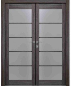 Palladio 5 Lite Vetro Gray Oak