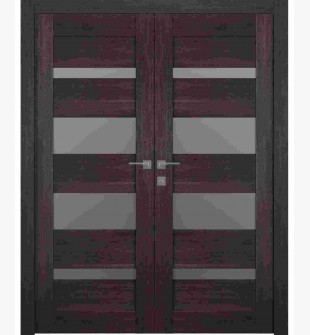 Avon 07-01 Vetro Veralinga Oak Double doors