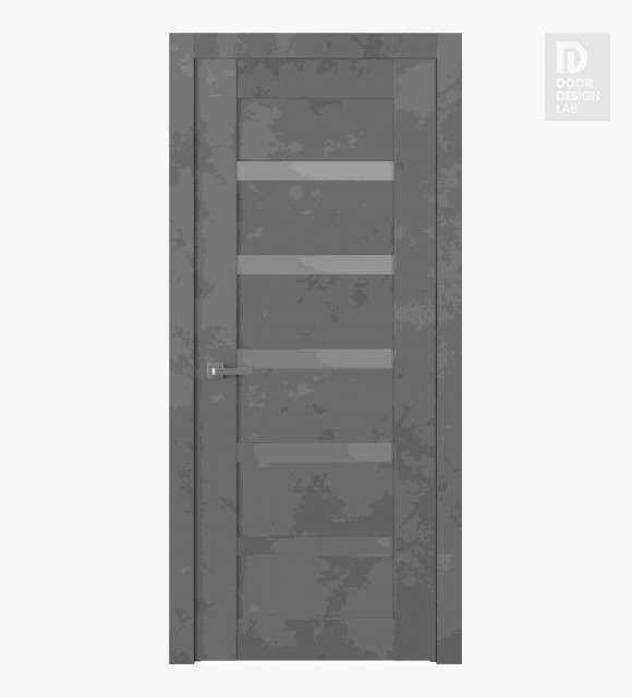 Avon 07-04 Vetro Dark Urban Modern Interior Door by Belldinni