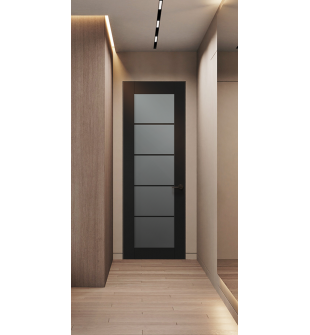 Avon 5 Lite Vetro Black Matte Frameless