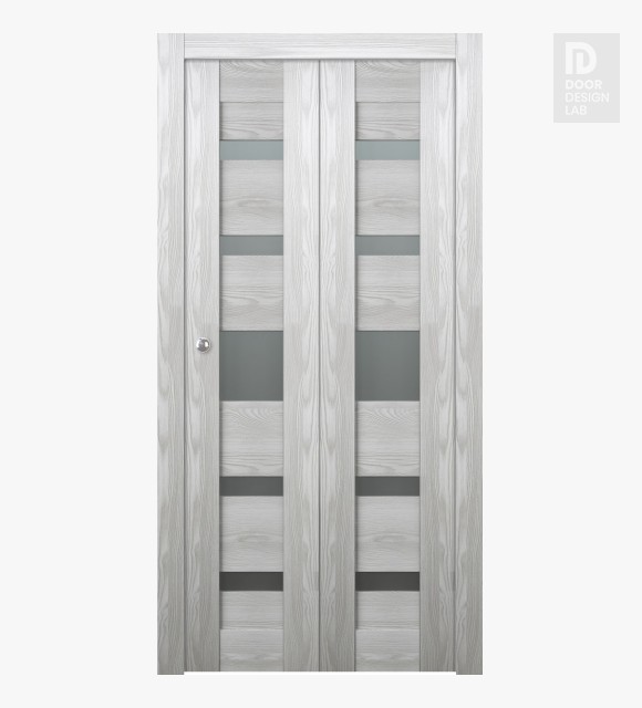 Avon 07-05 Vetro Ribeira Ash Modern Interior Bifold Doors by Belldinni