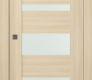 Avon 07-05 Vetro Loire Ash Modern Interior Pocket Door by Belldinni