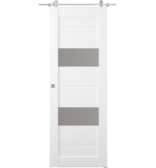 Vita Vetro Bianco Noble Barn doors