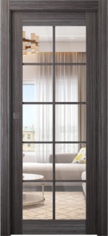 Palladio 10 Lite Clear Vetro Gray Oak
