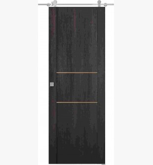 Avon 01 2H Gold Veralinga Oak Barn doors