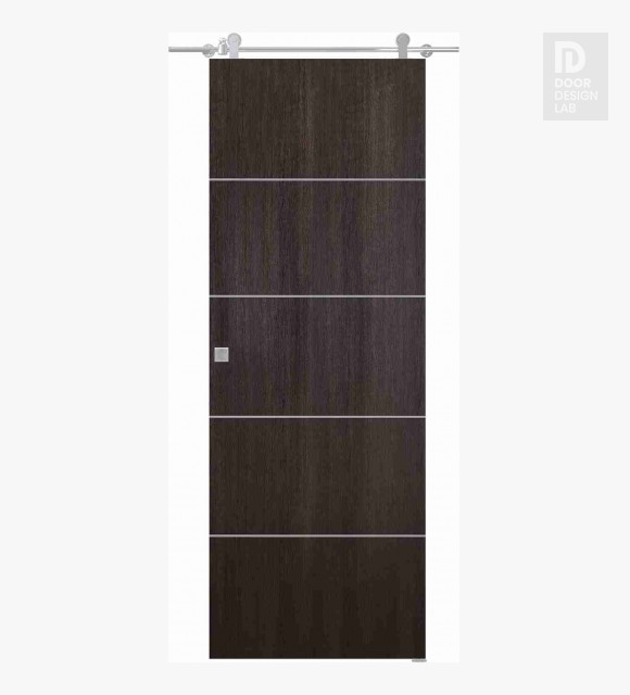 Optima 4H Veralinga Oak Modern Interior Barn Door by Belldinni