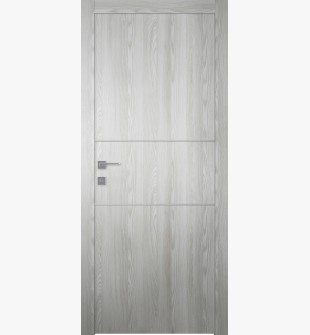 Optima 2H Ribeira Ash Hinged doors