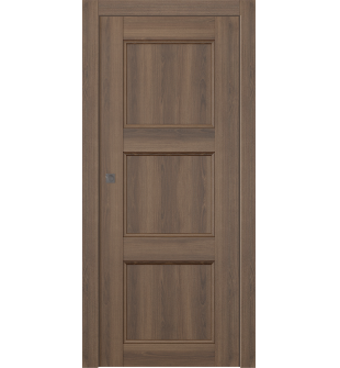 Oxford Uno 07 2Rn Pecan Nutwood Pocket doors
