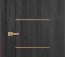 Avon 07 3H Gold Veralinga Oak Modern Interior Door by Belldinni