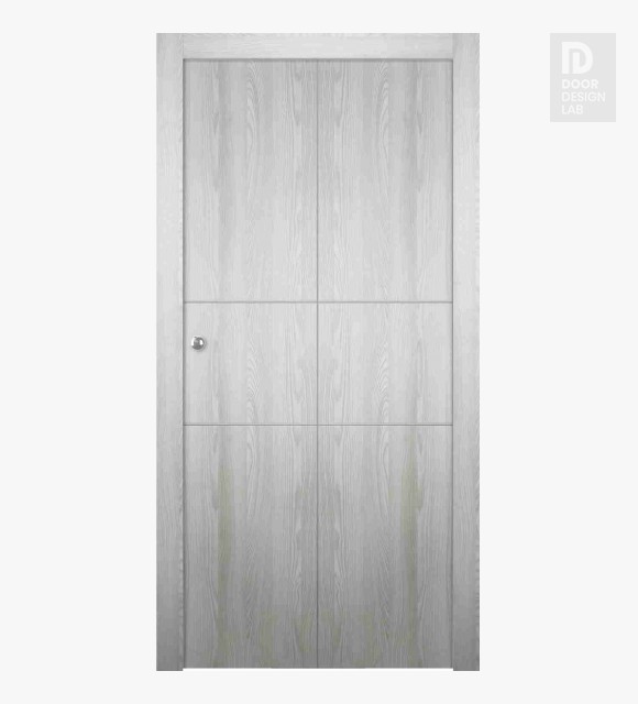 Optima 2H Ribeira Ash Modern Interior Bifold Doors by Belldinni