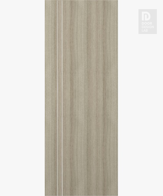 Modern Interior DOOR SLAB OPTIMA 2V SHAMBOR 28" X 92 1/2" X 1 3/4" SOLID CORE