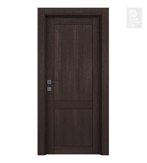 Shaker 2 Panel Veralinga Oak Modern Interior Door by Belldinni