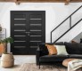 Alba Black Matte Double doors