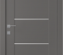 Avon 07 2H Gray Matte Modern Interior Door by Belldinni