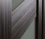 Mirella Vetro Gray Oak Double doors