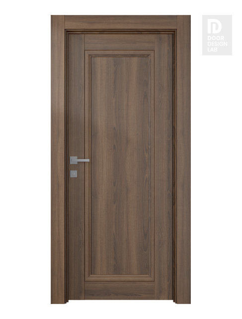 Oxford Duo 07 Pecan Nutwood Modern Interior Door by Belldinni