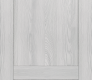 Shaker 2 Panel Ribeira Ash Modern Interior Hidden Barn Door by Belldinni