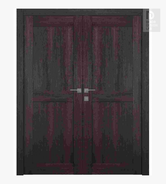 Avon 07 Rn Veralinga Oak Modern Interior Double Swing Doors by Belldinni
