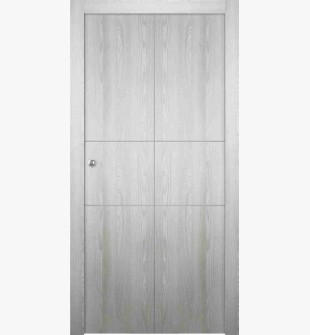 Optima 2H Ribeira Ash Bi-folding doors