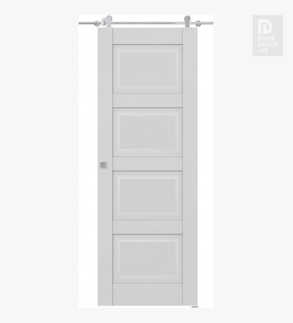 Ca4 Primed Modern Interior Barn Door by Belldinni