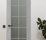 Avon 10 Lite Vetro Light Urban Modern Interior Frameless Door by Belldinni