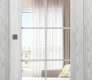 Avon 10 Lite Clear Ribeira Ash Modern Interior Pocket Door by Belldinni