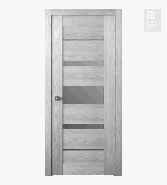 Avon 07-03 Vetro Ribeira Ash Modern Interior Door by Belldinni