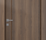 Oxford Uno 07 Pecan Nutwood Modern Interior Door by Belldinni