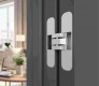 Della Vetro Gray Matte Double doors