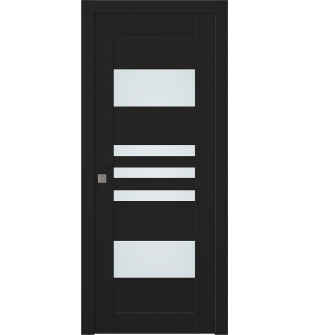 Leti Vetro Black Matte Pocket doors