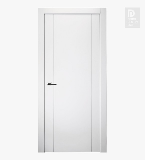 Smart Pro 2U Polar White Modern Interior Door by Belldinni