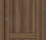 Shaker 2 Panel Pecan Nutwood Modern Interior Pocket Door by Belldinni