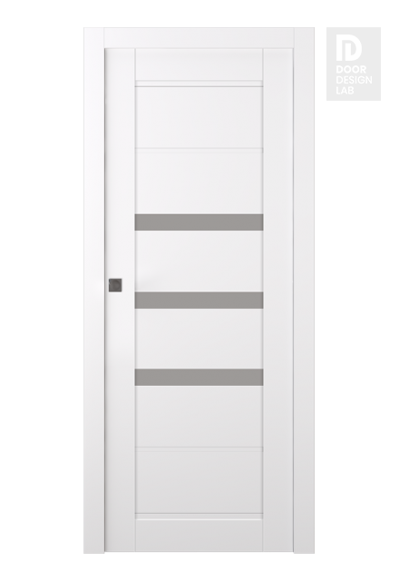 Rita Vetro Snow White Modern Interior Pocket Door by Belldinni