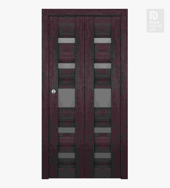 Avon 07-05 Vetro Veralinga Oak Modern Interior Bifold Doors by Belldinni