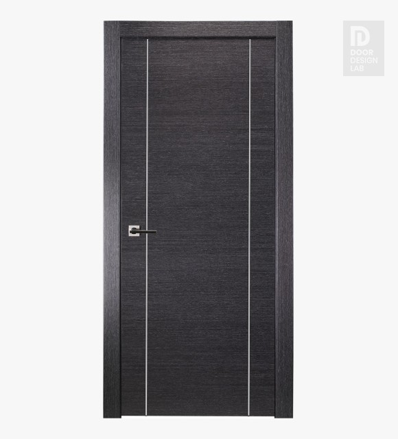 Avanti 2U Black Apricot Modern Interior Door by Belldinni