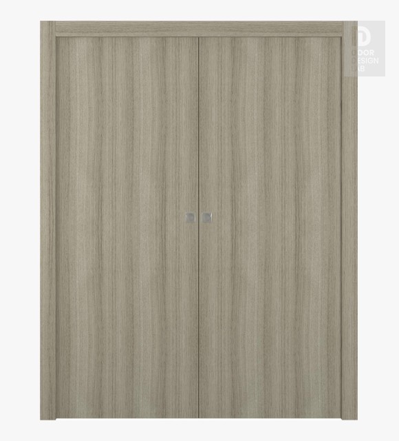 Optima Shambor Modern Interior Double Pocket Doors by Belldinni