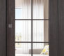 Avon 10 Lite Clear Veralinga Oak Modern Interior Pocket Door by Belldinni