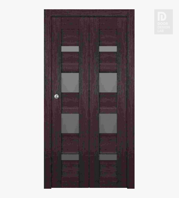 Avon 07-01 Vetro Veralinga Oak Modern Interior Bifold Doors by Belldinni