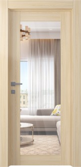 Avon 207 Clear Vetro Loire Ash Single Doors