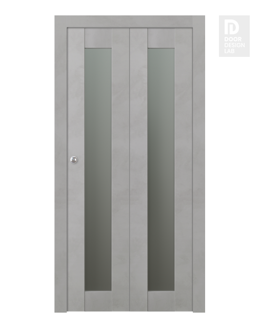 Avon 207 Vetro Light Urban Modern Interior Bifold Doors by Belldinni