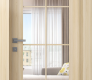 Avon 8 Lite Clear Vetro Loire Ash Modern Interior Door by Belldinni