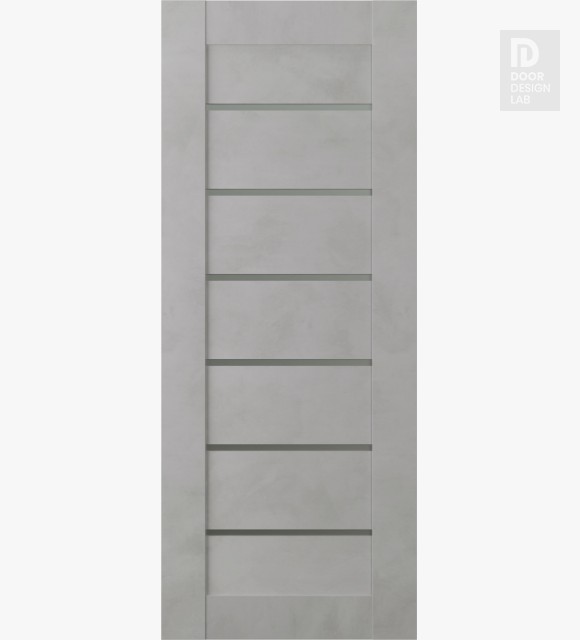 Modern Interior DOOR SLAB AVON 07-02 VETRO LIGHT URBAN 24" X 80" X 1 3/4"