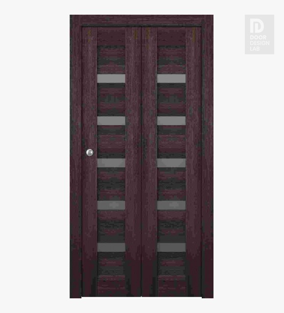 Avon 07-04 Vetro Veralinga Oak Modern Interior Bifold Doors by Belldinni